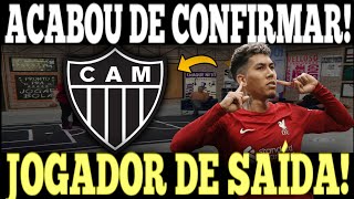 SAIU AGORA! REFORÇO CHEGANDO DE GRAÇA! ELE JOGA MUITA BOLA! EXPLODE MASSA! NOTICIAS DO ATLÉTICO MG