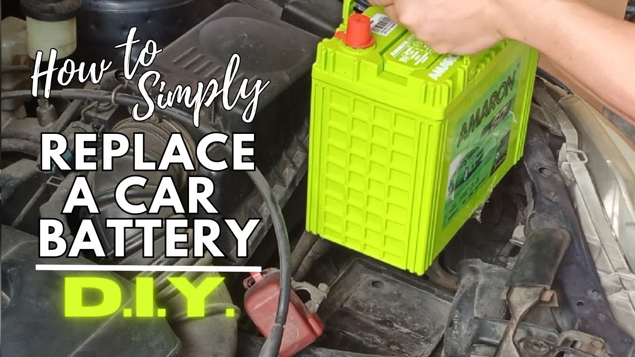 How To Replace A Car Battery - YouTube