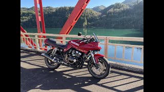 GSX250S　赤カタナ　4年間のカスタム軌跡