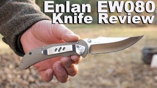 Enlan EW080 Knife Review.  It's a Pocket Knife!