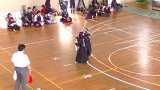 第27回 宜野湾市少年剣道交流大会 小学校4年生の部 第1パート 三回戦 ブロック決勝 Clip #8