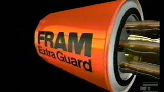Fram Extra Guard Oil Filter commercial 1994