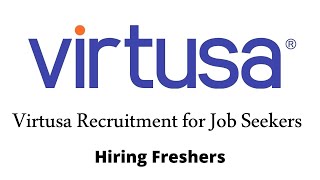 Virtusa Careers for freshers| Virtusa careers India| Virtusa Recruitment| Admire Yourself