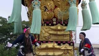 新居浜太鼓祭り2016  河川敷　田之上　楠崎　新田　白浜　東浜