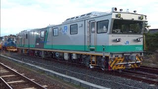 JR西日本 在来線用レール探傷車 ”URIC” (31-Oct-2015) Ultrasonic Rail Inspection Car