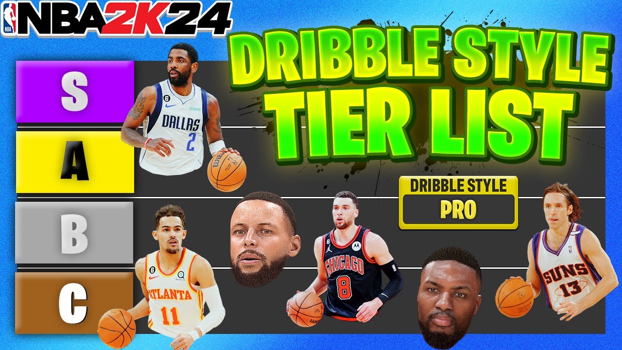 NBA 2K24 Best Build Dribble Moves Guide: Dribble Style Tier List 2K24 ...