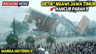 BARU SAJA Jawa Timur Menjerit!! Detik² Badai Dahsyat Hantam Ngawi Hari ini! Warga Panik Hujan angin