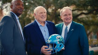 Celebrating Terry Bradshaw Day at Tulane University