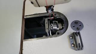 Установка челнока Джуки 8500 Juki #швейная машина Настройка Ремонт Jack F4h Typi