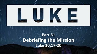 Debriefing the Mission (April 14, 2024)