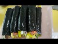 촉촉한 김밥 이거 넣으면 냉장고에 보관해도 김밥이 촉촉해요. 절대 딱딱하지 않아요.ㅣ한국김밥