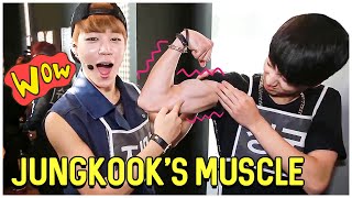 Jungkook Being The Muscle Bunny | Muscle Kook