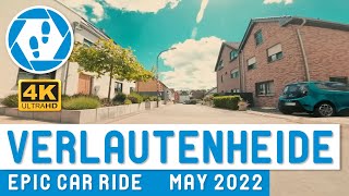 Aachen Verlautenheide 🇩🇪 - Epic Car Ride - Rundfahrt mit dem Auto - Driving Tour - AIX WALKER 2022