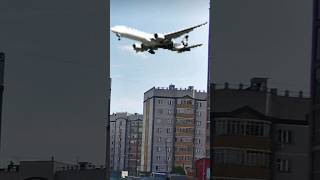 Казань Ноксинский Спуск Самолёт Месяцем МК #aviation