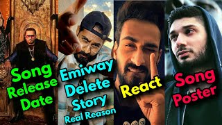 Honey Singh Song Release Date | Krsna Track Poster | Emiway Delete Story Reason | Muhfaad React !