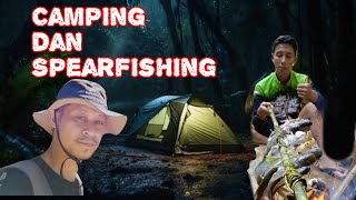 Camping dan spearfishing dihutan borneo @dalamkampong