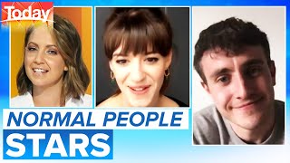 Normal People stars Paul Mescal and Daisy Edgar-Jones talk intimacy | Today Show Australia