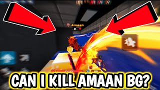 Can I Kill Amaan BG in Bedwars!! 😈🔥 | Blockman Go