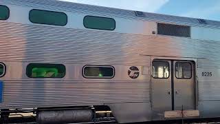 Metra rail, Glenview, Illinois