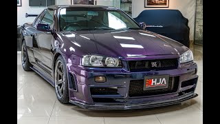 Nissan Skyline R34 GT-R V-Spec Midnight Purple II (HJA615)