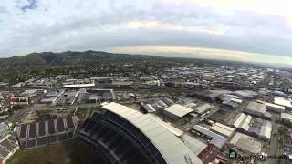 Lancaster Park/Jade/AMI Stadium From The Air