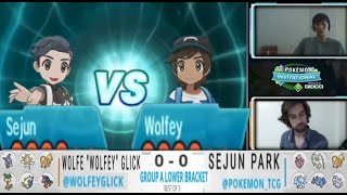 ONOG Pokémon Invitational Group A Loser´s Final Wolfe Glick VS Sejun Park