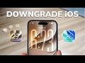 How to Downgrade iOS 27 to iOS 26 - with or without Computer | WWDC26