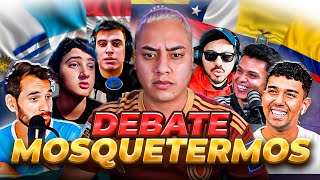 DEBATE MOSQUETERMOS. HOY SI VIENE EL BRASILERO!