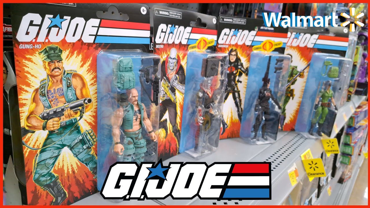 G I Joe Classified Series Toys Battle Through Walmart Youtube