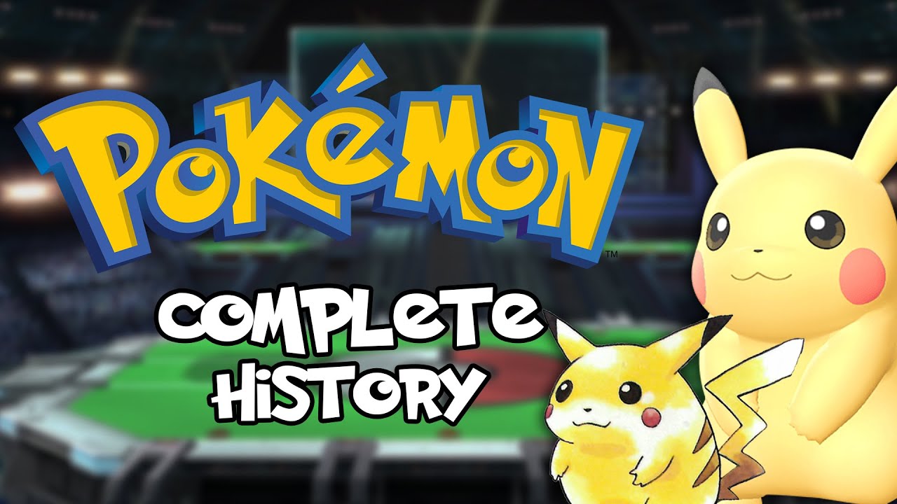 The Complete History Of Pokémon (1996 To 2022) - YouTube