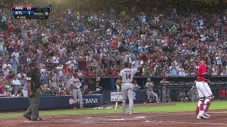 ARI@ATL: Prado receives ovation in return to Atlanta