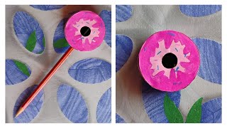 Diy Donut Pencil Topper #diy #trending #craft #video