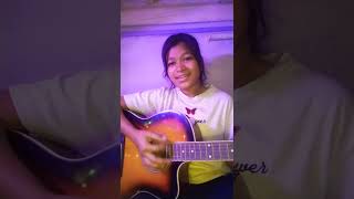 Dekha hazaro dafa aapko | Guitar cover| Female version| guitar tutorial| #trending #ytshorts #guitar
