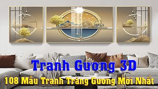 108 Mẫu Tranh Tráng Gương 3D Mới Nhất | Tranh 3D | Kiến Thức Hay