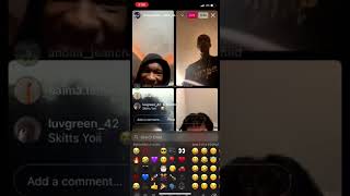 SkitzTv Show On Instagram Live Starring (Leek Rizzuto , GTown  \u0026 more)  N*ggas Had A Concert 😂😭😭