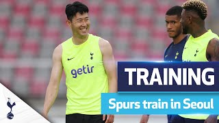 Spurs train at Seoul World Cup Stadium! 🇰🇷 | TRAINING