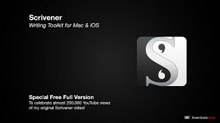 Scrivener for Mac & iOS - Part 1