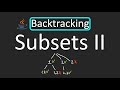 LeetCode - 90. Subsets II | Backtracking | Java