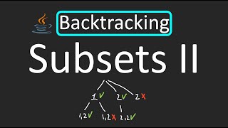 LeetCode - 90. Subsets II | Backtracking | Java