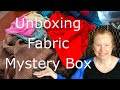 Unboxing Mystery Fabric Box & Fabric Haul ! ! !