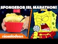 SpongeBob As A CUPCAKE? 🧁 Every SpongeBob IRL EVER! | Nickelodeon Cartoon Universe