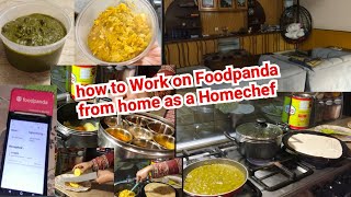 how to start work at Foodpanda from home as a Homechef| Menu Selection| Sonia Daily Vlogs