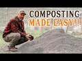 Make Your Own Compost (JOSH'S EASY METHOD)