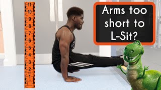 How To L-sit With Short Arms | Cali To The Crowd