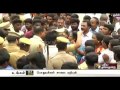 trichy relatives people protest to arrest murderer in woraiyur