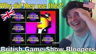 American Reacts Top 20 Hilarious British Game Show Bloopers
