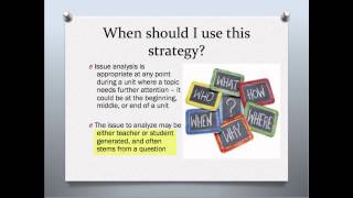 Issue Analysis - Why