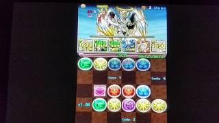 【パズドラ】 サンダルフォン降臨超地獄級をサクヤパーティーでノーコン