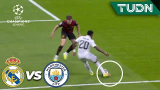 ¿CÓMO LA DEJO IR? Vini centra  | Real Madrid vs Man City | UEFA Champions League 2022/23 Semis |TUDN