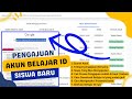 CARA MENGAJUKAN AKUN BELAJAR ID UNTUK SISWA BARU SAMPAI AKTIVASI